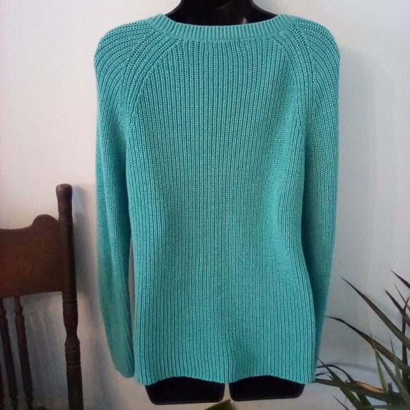 LIZ CLAIBORNE cotton sweater - Picture 5 of 6